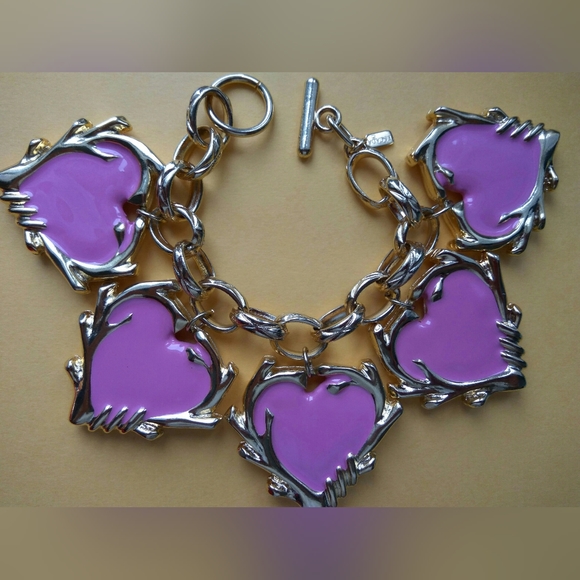 Authentic Bracelet Vintage by ESCADA Margaret Lay Early 1990s Germany - Picture 6 of 16